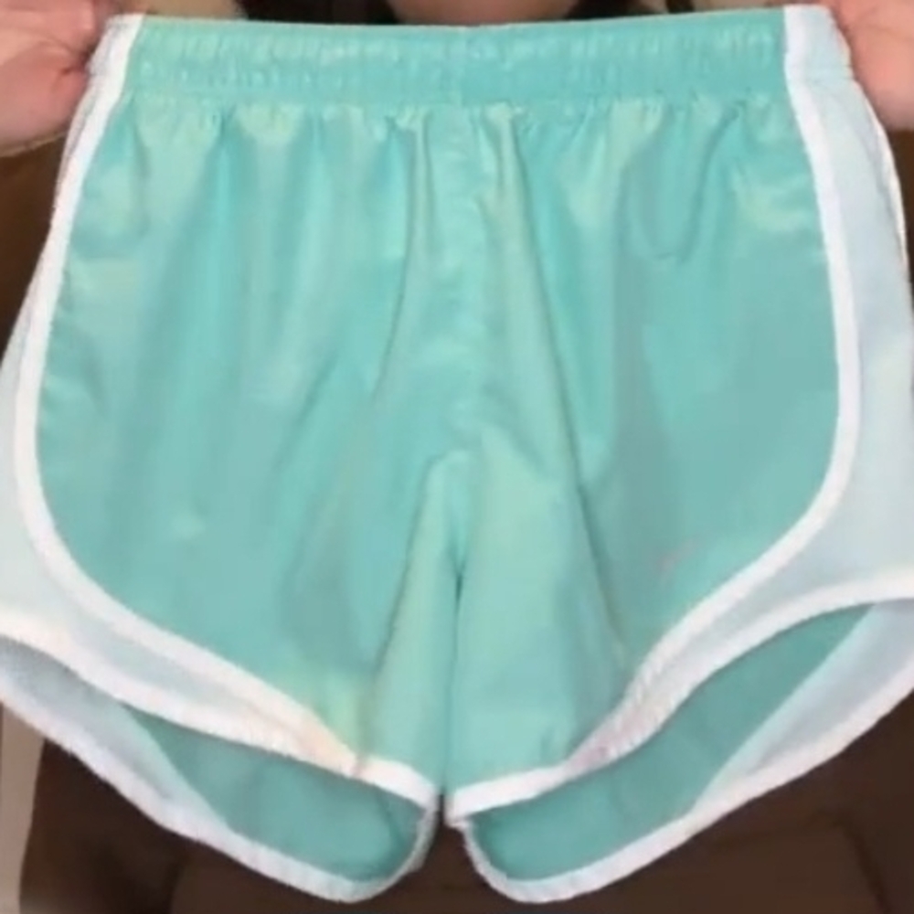 Nike Mint Green Women's Athletic Shorts Sz Small